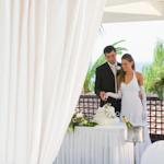 mediterranean beach hote wedding